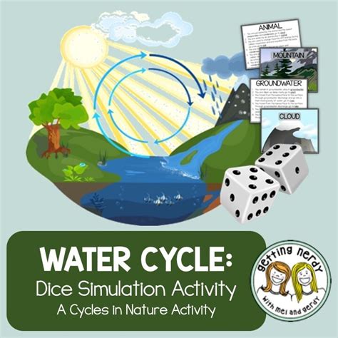 water cycle dice game